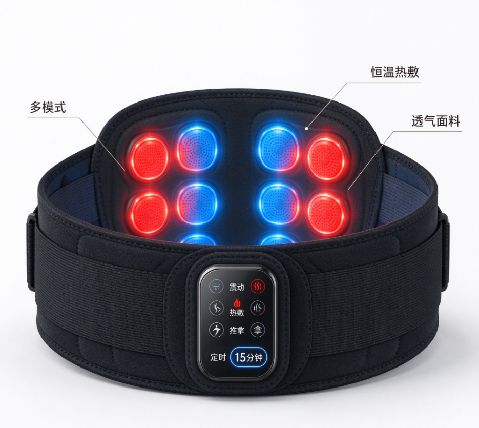 XL8F684 智能按摩腰带方案 多模式温控 定时舒缓