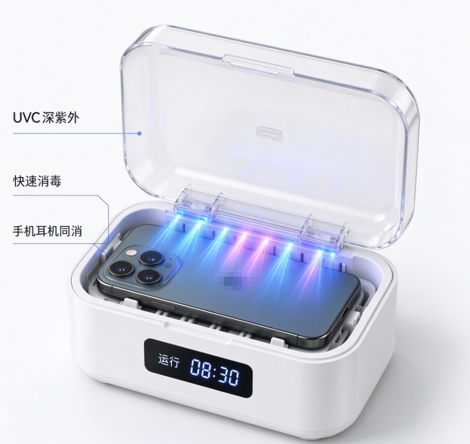 XL8P021 单片机主控 紫外线洁净盒方案 深度洁净
